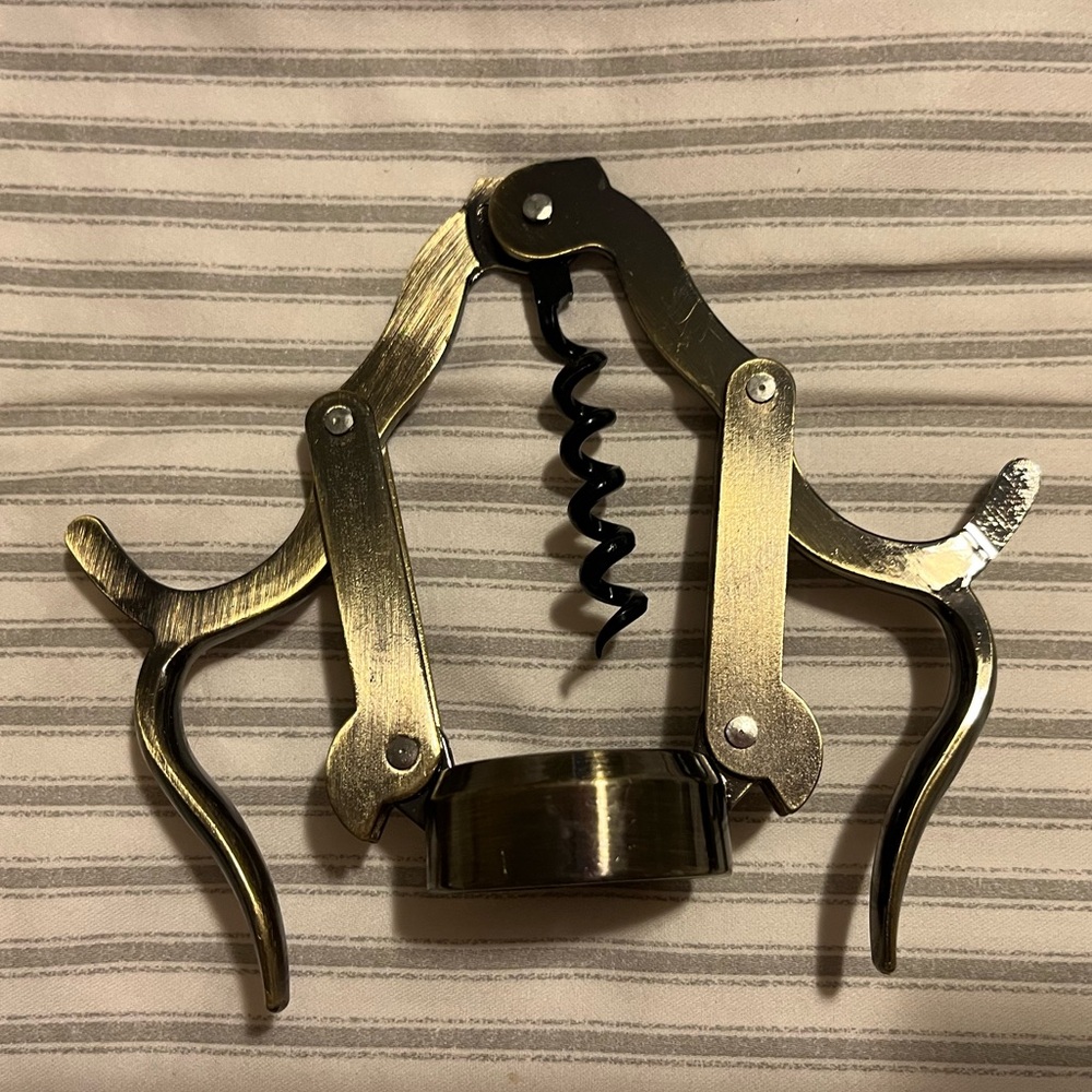 NWT Pottery Barn Vintage-Style Corkscrew Wine Opener